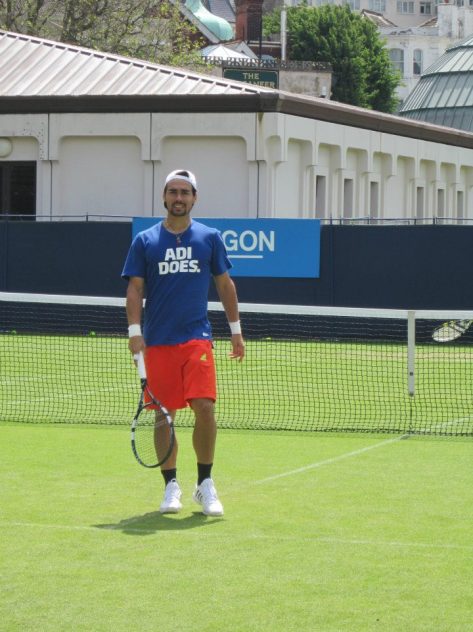 I don't know about Adi but Fabio Fognini definitely does.